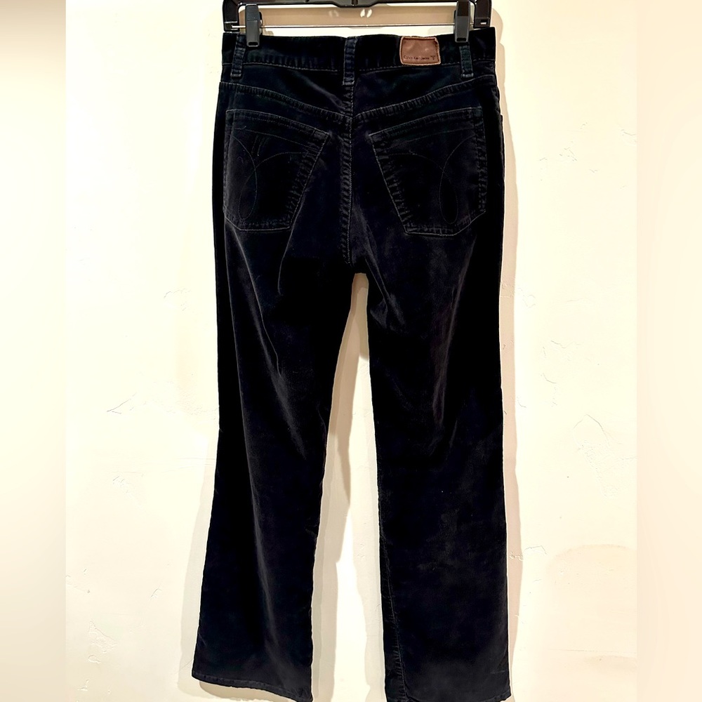Calvin Klein black corduroy jeans, women’s size 6